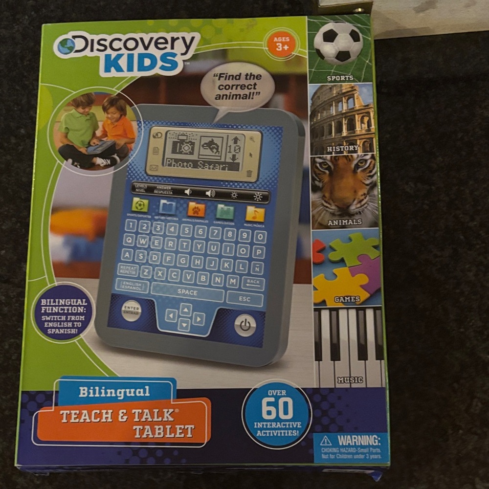 Discovery Kids Bilingual Teach & Talk Tablet